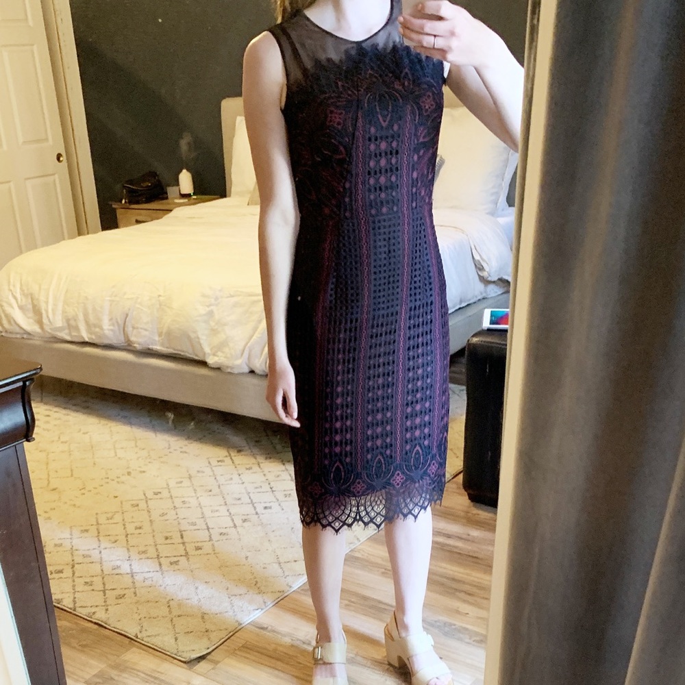 Black Lace Dress